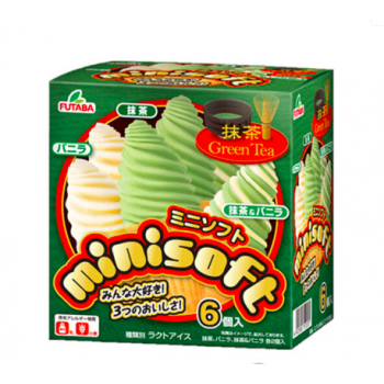 Futaba MINI Soft Green Tea Ice Cream 6pc